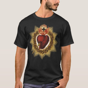 Helig Heart från Jesus katolska nöd T-ShirtThe T Shirt