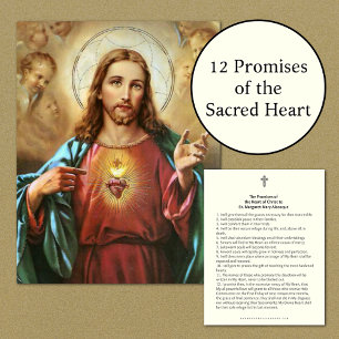 Helig Heart Jesus Religiösa Lovar katolik