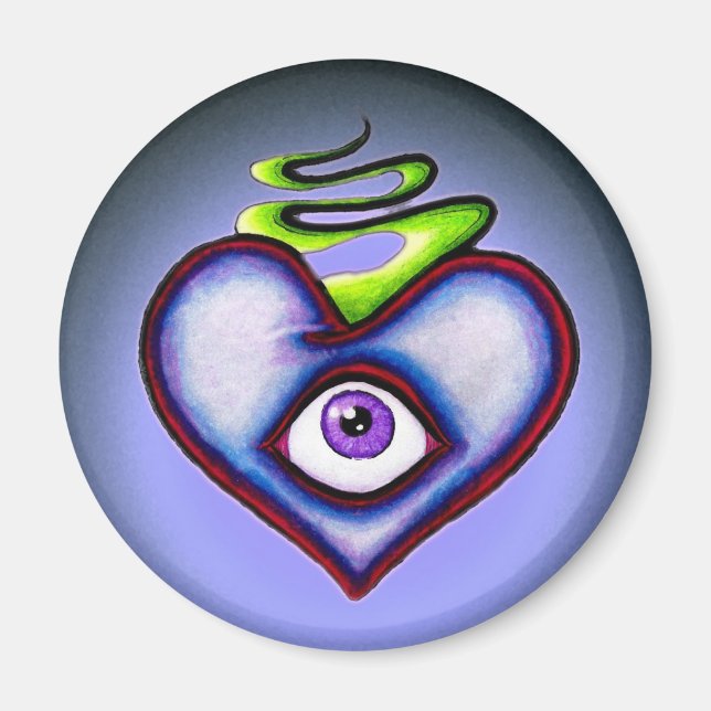 Helig Heart Magnet (Framsidan)