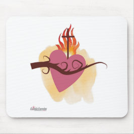 Helig Heart Mouse Pad by Cathlic Dagaily Musmatta