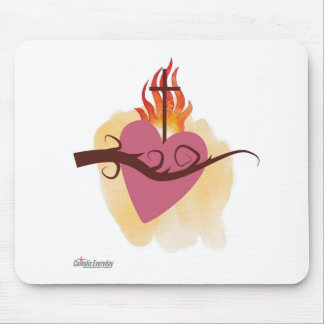 Helig Heart Mouse Pad by Cathlic Dagaily Musmatta