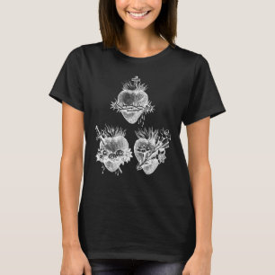 Helig Heart of Jesus and Immaculate Heart of Mary T Shirt