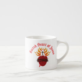 Helig Heart of Jesus Espressomugg
