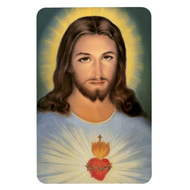 Helig Heart of Jesus Flexi Magnet (Vertikal)