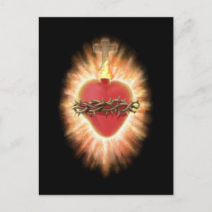 Helig Heart of Jesus Hope vycard Helg Vykort