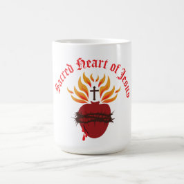 Helig Heart of Jesus Kaffemugg