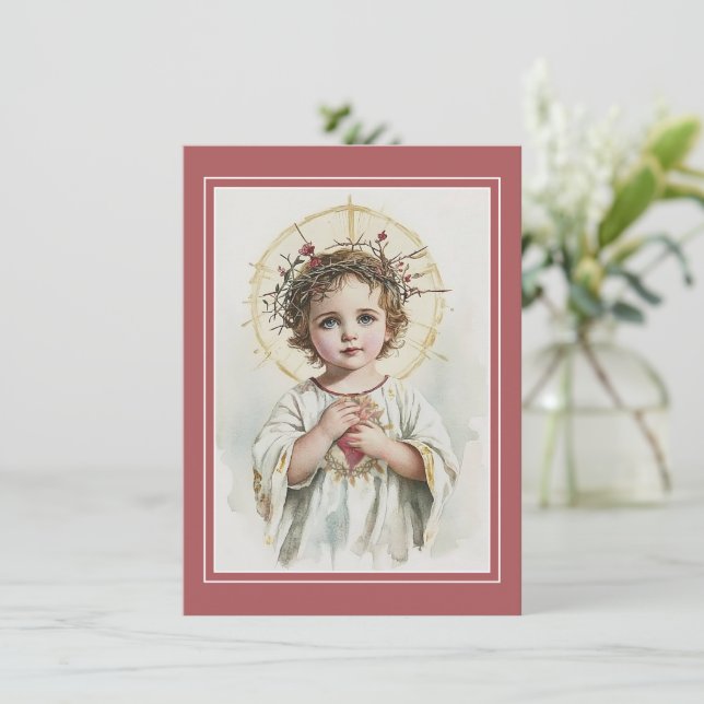 Helig Heart of Jesus, katolik, Divine Mercy Kärlek (Stående Fram)