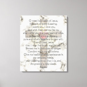 Helig Heart of Jesus Kor Canvastryck