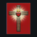 Helig Heart of Jesus Kor Vykort<br><div class="desc">Helig Heart of Jesus Kor</div>