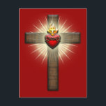 Helig Heart of Jesus Kor Vykort<br><div class="desc">Helig Heart of Jesus Kor</div>