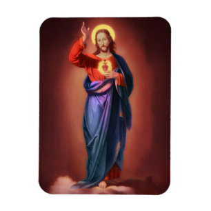 Helig Heart of Jesus Kristus Magnet