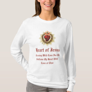 Helig Heart of Jesus Långärmad T-Shirt