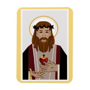 Helig Heart of Jesus Magnet