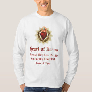 Helig Heart of Jesus Manar Långärmad T-Shirt