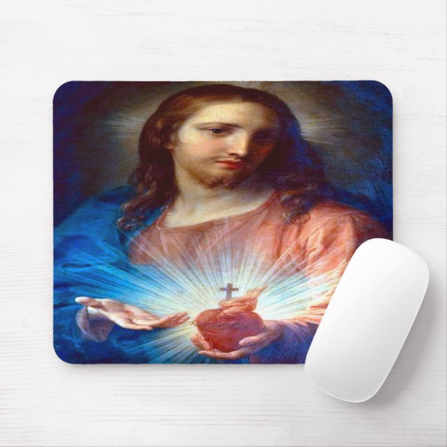 Helig Heart of Jesus Musmatta (Med mus)