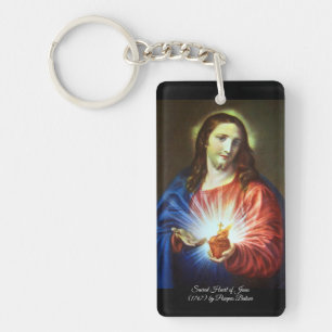 Helig Heart of Jesus Nyckelring