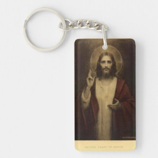 Helig Heart of Jesus Nyckelring