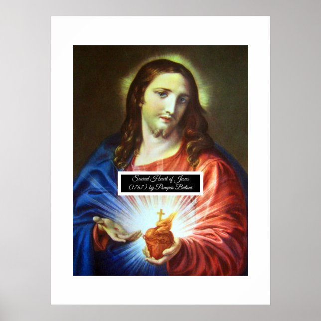Helig Heart of Jesus Poster (Framsidan)