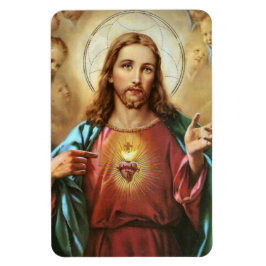 Helig Heart of Jesus Religiösa Lomises Prayer Magnet