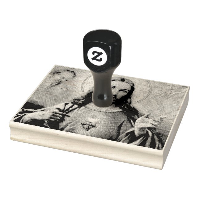 Helig Heart of Jesus Stämpel (Stämpel)