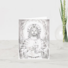 helig Heart of Jesus Teckning, Jenny McLaughlin Kort