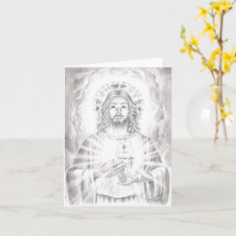 helig Heart of Jesus Teckning, Jenny McLaughlin Kort