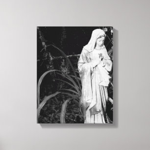 Helig Heart of Mary Original Photography Canvastryck