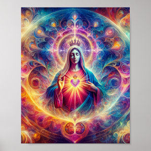 Helig Heart of Mary Poster