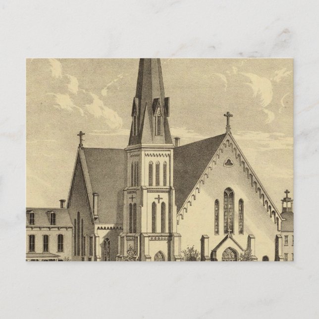 Helig Heart Öster Liberty-kyrkan Vykort (Framsida)