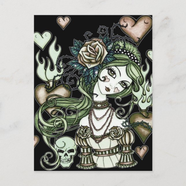 Helig Heart-postkort Vykort (Framsida)