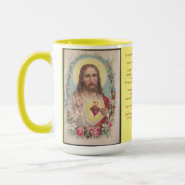 Helig Heart Prayer Mugg