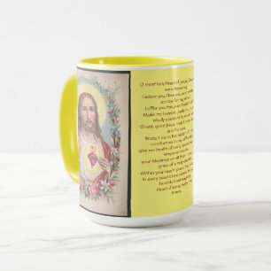Helig Heart Prayer Mugg