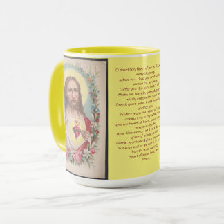 Helig Heart Prayer Mugg