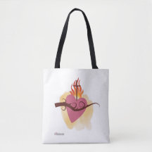 Helig Heart Tote Bag av Cathlic Dagaily