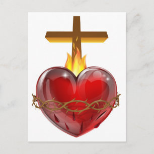 Helig Heart Vykort