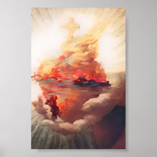 Helig hjärta poster