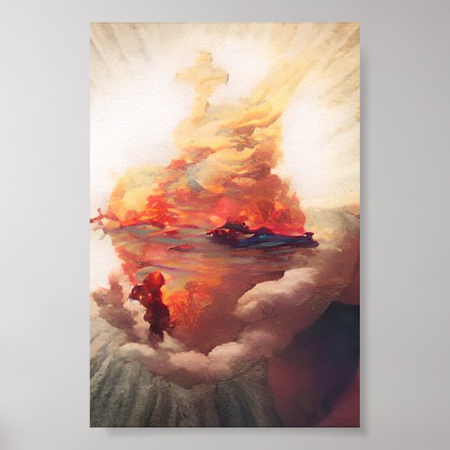 Helig hjärta poster (Framsidan)