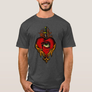 helig hjärta t shirt