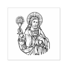 Helig Hjärtat i Jesus Religiösa katolik Stämpel