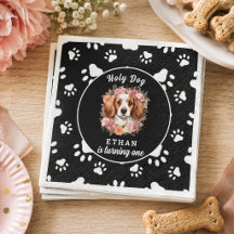 Helig Hund, Jag är Ett | Hund Tjej 1-årsdag