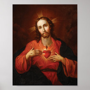 Helig, Jesus hjärta Poster