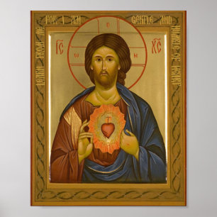 Helig, Jesus hjärta Poster
