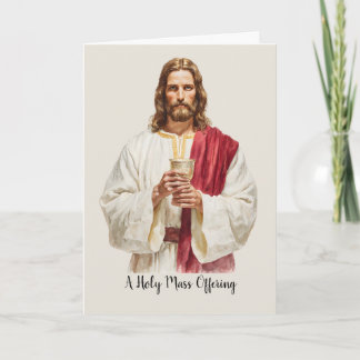 Helig katolsk mässa offer Jesus Eukaristi Kalk Kort