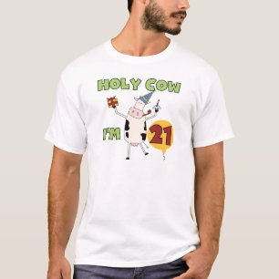 Helig ko mig förmiddag 21 födelsedagTshirts och Tröja