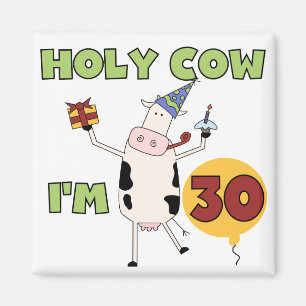 Helig ko mig förmiddag 30 Tshirts och gåvor Magnet