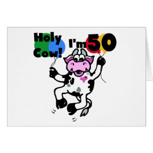 Helig ko mig förmiddag 50 Tshirts och gåvor Hälsningskort