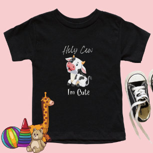 Helig Ko Rolig Jag Är Söt T Shirt