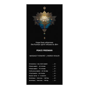 HELIG KONVERGENS ALKEMISK LOTUSSJÄLVMORD REKLAMKORT