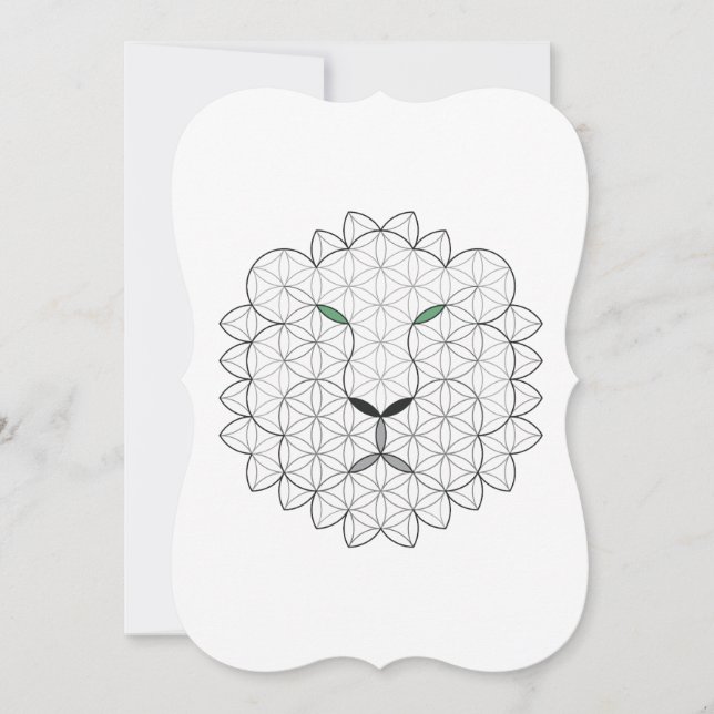 Helig Lejon, B01BW. Inbjudningar (Framsida)