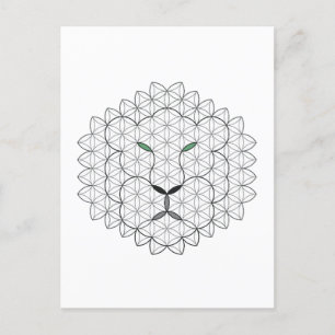Helig Lejon, B051/BW. Vykort